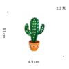 oly-302df8ef08871773855fbabb13ea6300 Wholesale Embroidered Mexican Cactus Patch Decorative Fashion Accessory for Women