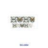 Wholesale 8pcs Mixed Floral Animal Cartoon Ribbon Print 3oz Cup Stickers Wrap OLY Exclusive
