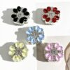 oly-30898af3714ab5c8e52f3bdda20e3db6 Wholesale Alloy Double Sided Flower Pot Beads DIY Phone Strap Keychain Bag Charm Fashion Accessory for Boutique Resale