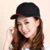 oly-309025fe07f4cf494f15d28ba9948f7d Wholesale Cotton Solid Color Blank Baseball Cap for DIY Printing Embroidery Adjustable Work Hat