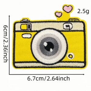 Cartoon camera cloth sticker 9 #