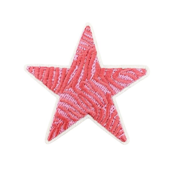 Wholesale Chic Embroidery Patches Set with Cartoon Alpaca and Pink Leopard Designs for Women's Clothing DIY Accessory