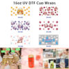 oly-30d254c7d76ed140c4b4d3cc1f02c8bb Wholesale 5pcs Watercolor Fashion Tote Bag Floral Balloon Moody Blue Cartoon Bear Cloud Mixed Print 16oz Cup UV DTF Wraps OLY Exclusive