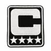 oly-30d5b722af4f5a3d4dd4ce81fb9ce8cd Wholesale Square Adhesive Embroidered Patches Star C Logo Set of 10 for Decorative Accent