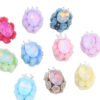 Wholesale Red Polymer Clay Crown Beads DIY Bag Charm Phone Accessory