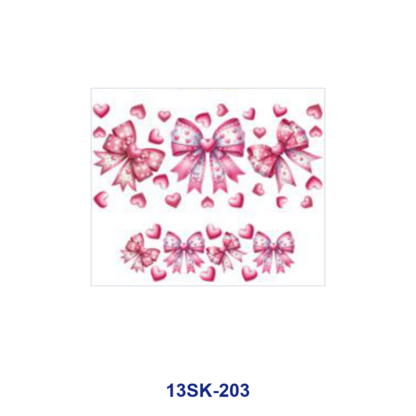oly-31030f99b08692f196e9b1ece0fa8ff8 Wholesale 8pcs Romantic Bow Mini Cup Keychain Sticker