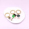 Wholesale Korean Style Alloy Succulent Plant Keychain Fashion Accessory