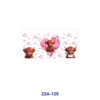 oly-311b442c21d3b670e6d18be66376039b Wholesale 5pcs Valentine Fluffy Farm Calf Heart Rose Butterfly Rainbow Romantic Mixed Print 16oz Cup UV DTF Wraps