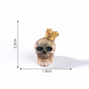 10 # Golden crown skull / Halloween series