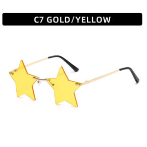 C7-gold frame yellow film
