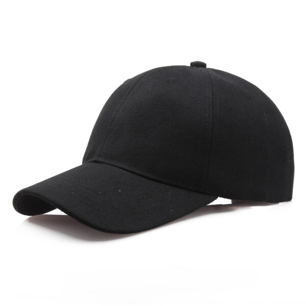 Wholesale Cotton Thick Solid Baseball Cap Korean Style Trendy Sunshade Adjustable Hat