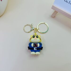 Mx lobster clasp - leopard officer