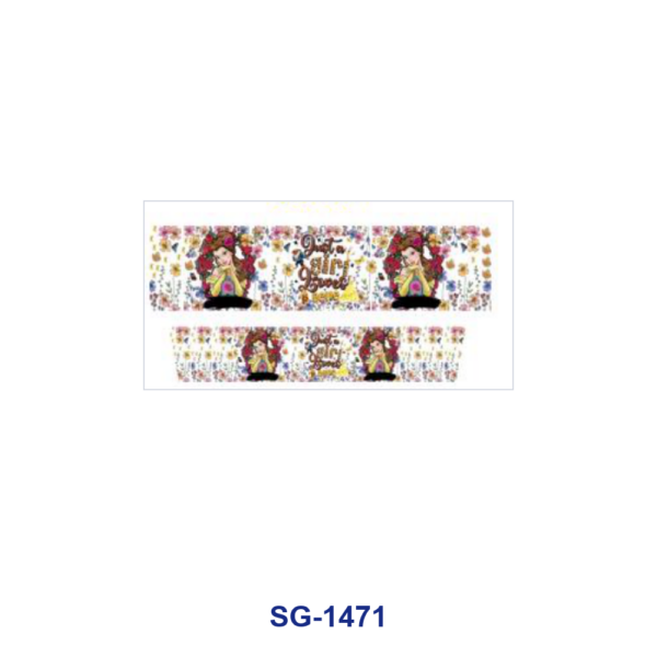 Wholesale 8pcs Mixed Cartoon Bear Girl Animal Print 3oz Cup Stickers Wrap OLY Exclusive