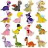 oly-316f16ecba3df15d5c83492508ee3458 Wholesale Cartoon Dinosaur Embroidered Patches Kids Clothing Decoration Gift Resale