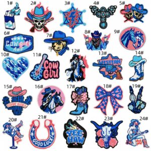 Western Cowboy Patchwork Set (24 Pieces)