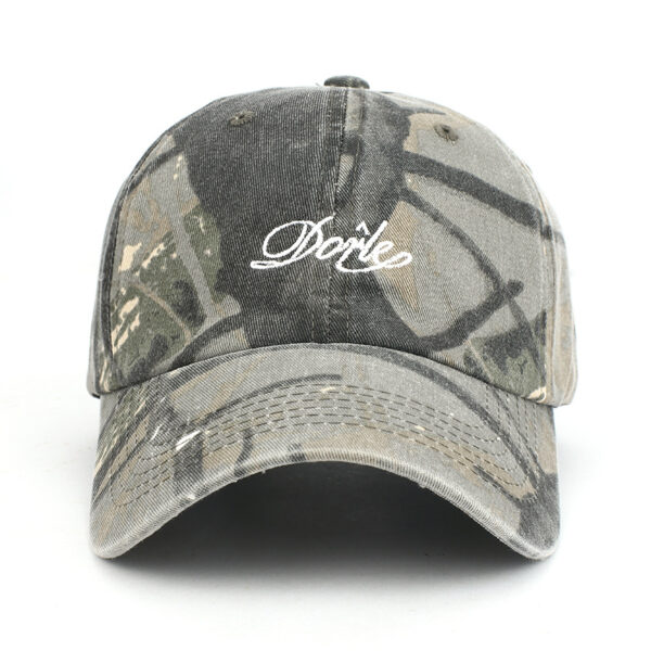 oly-31a2cd619acb061523ae9c3bd81c901b Wholesale 3D Embroidery Camouflage Baseball Cap Adjustable Curved Brim Sun Protection Everyday Fashion Accessory
