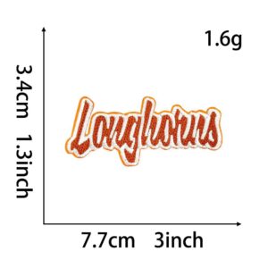 Hot melt glue *orange* letters