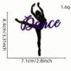 Wholesale Cartoon Ballet Girl Embroidered Patch Iron-On Adhesive Decorative Cloth Sticker