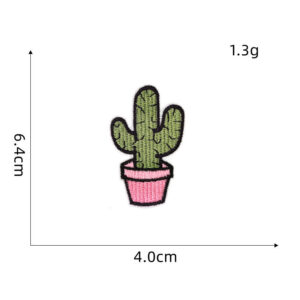 Cactus cloth sticker -15#* ironing adhesive