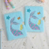 oly-31c02c7c7dcd0402b3968aa8c7d66d97 Wholesale Cartoon Mermaid Tail Embroidered Plush Notebook Cute Lock Diary for Girls Everyday Journal
