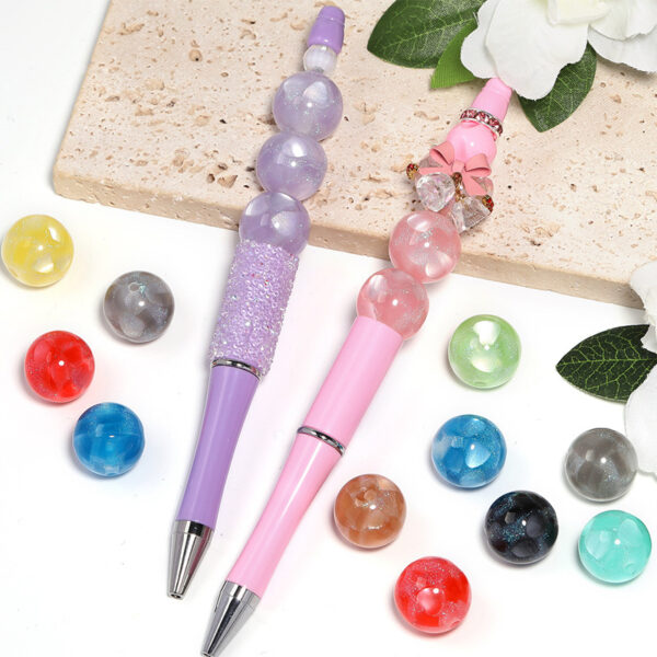 oly-31cce3b26fff7fcd1ed4bd3b410c084c Wholesale Resin Glitter Love Heart Beads 16mm DIY Phone Charm Accessory