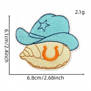 Cowgirl cloth patch 24#