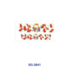 Wholesale 8pcs Cartoon Valentine Heart Print 3oz Cup Stickers Wrap OLY Exclusive