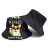 Wholesale Animal Print Reversible Bucket Hat Summer Beach Fashion Accessory Boutique Gift
