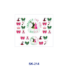 Wholesale 8pcs Mystical Sorceress Figure Bow Moon Bat Magic Motif Mini Cup Keychain Sticker OLY Exclusive
