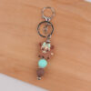 Wholesale Silicone Yak Bead Bag Charm Keychain - Pink DIY Gift, Boutique Resale Accessory