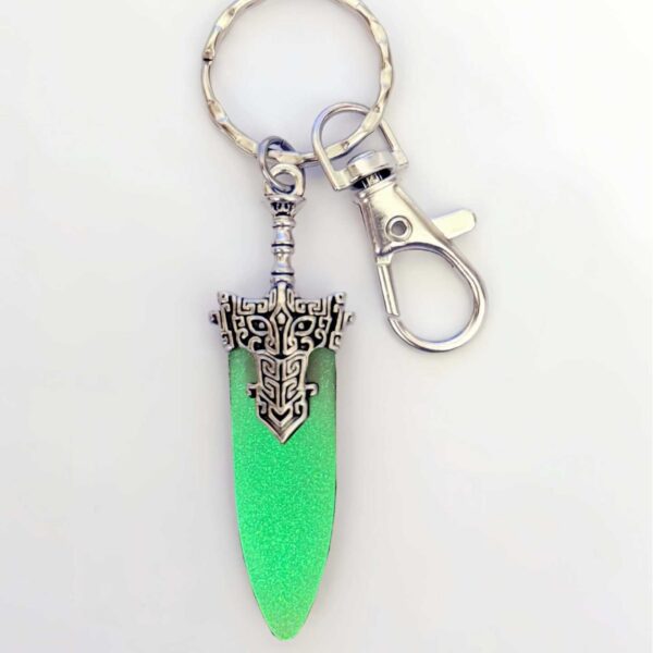 Wholesale Vintage Ethnic Style Sword Keychain Pendant Alloy Jewelry Accessory