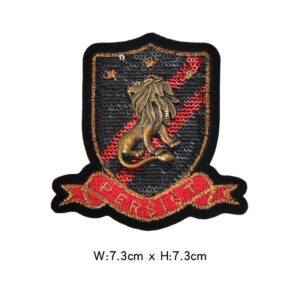 Black and Red Lion