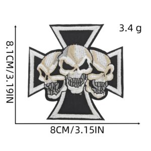 Skull Cloth Sticker 9#