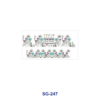 Wholesale 8pcs Whimsical Cartoon 3oz Tumbler Stickers Wrap OLY Exclusive