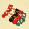 oly-3288098d22e00f4dc48e42681e27e90d Wholesale Autumn and Winter Trendy Christmas Socks Santa Claus Elk Snowman Gingerbread Man Cartoon Mid Calf Socks Cross Border Foreign Trade