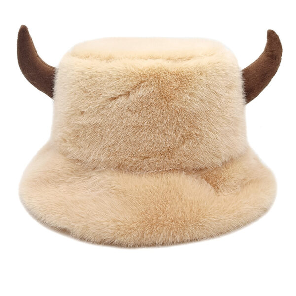 Wholesale Cute Faux Fur Bucket Hat for Women Trendy Winter Fashion Accessory