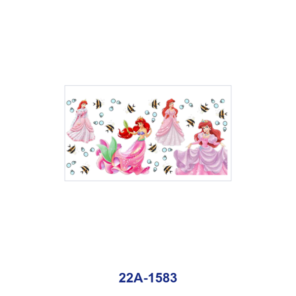 oly-3299150f84d9aef9f4f7311c50a07de6 Wholesale 5pcs Soft Pastel Dreamy Watercolor Fairy Tale Gown Maiden Ocean Fantasy Water Spirit Figure Starfish Tropical Fish Bubble Bow Crown Shell Mixed Decor Prints 16oz Cup UV DTF Wraps OLY Exclusive