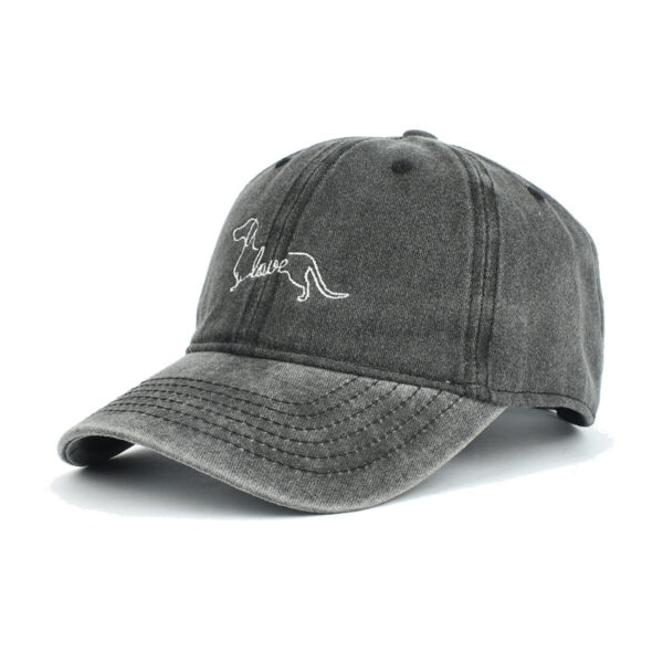oly-32aeb24cfedc96d00e357757f82f6470 Wholesale Trendy Embroidered Baseball Cap Black Sunscreen Unisex Fashion Accessory