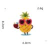 oly-32b1c4d80b454558abb525720bda6788 Wholesale Hawaii Themed Flamingo Pineapple Embroidered Patch for Bags Decorative Accent