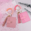 Wholesale Solid Black Silicone Key Bracelet Trendy Fashion Key Accessory for Everyday Use