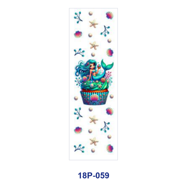 oly-32cbe26b042f7a805a2ec6520b4a6bd8 Wholesale 2/8/16pcs UV DTF Stickers Ocean Tail Figure Cupcake Seashell Starfish Floral Patterns Pen and Bookmark Stickers OLY Exclusive