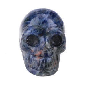 Blue 1-inch Skull
