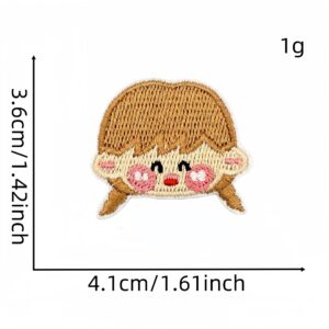 Cartoon character cloth stickers 11#