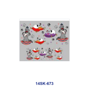 14SK-673 / 4pcs / 9cm