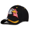 Wholesale American Flag Eagle Embroidered Baseball Cap Fashion Accessory for Everyday Wear Boutique Resale