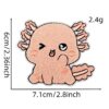 Wholesale Cute Dinosaur Embroidered Patch Applique Cartoon Iron-On Decorative Sticker for Bag Charm Car Key Accessory Gift Resale