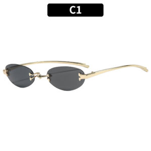 C1-Gold-framed grey sheet