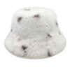 Wholesale Trendy Faux Fur Bucket Hat Women's Winter Warm Cap Fashion Accessory Gift
