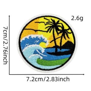 Landscape cloth stickers 5#