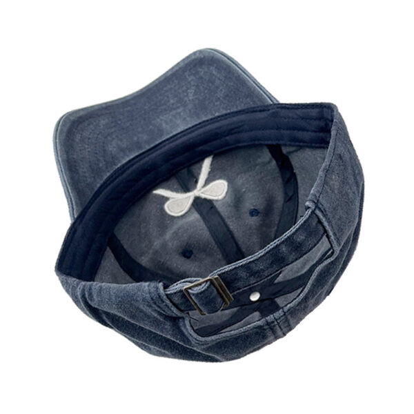 Wholesale Korean Designer Bow Embroidery Denim Baseball Cap Sun Protection Casual Wear